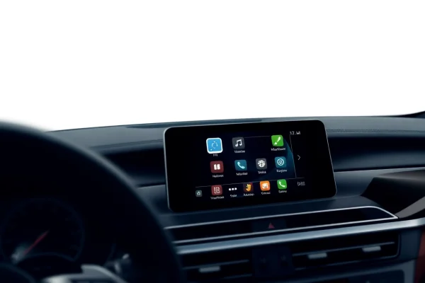Guide Complet pour Installer Carplay BMW dans Votre Voiture Configurer Carplay BMW sur un tableau de bord moderne avec fonctionnalités avancées.