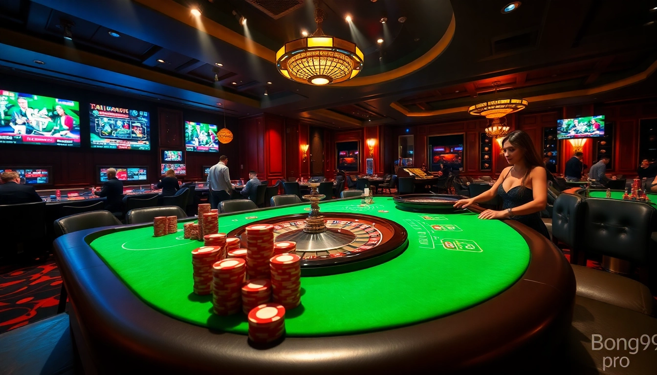 Experience the thrill of high-stakes gaming at https://bong99.pro/ with luxury casino tables and exciting live action.
