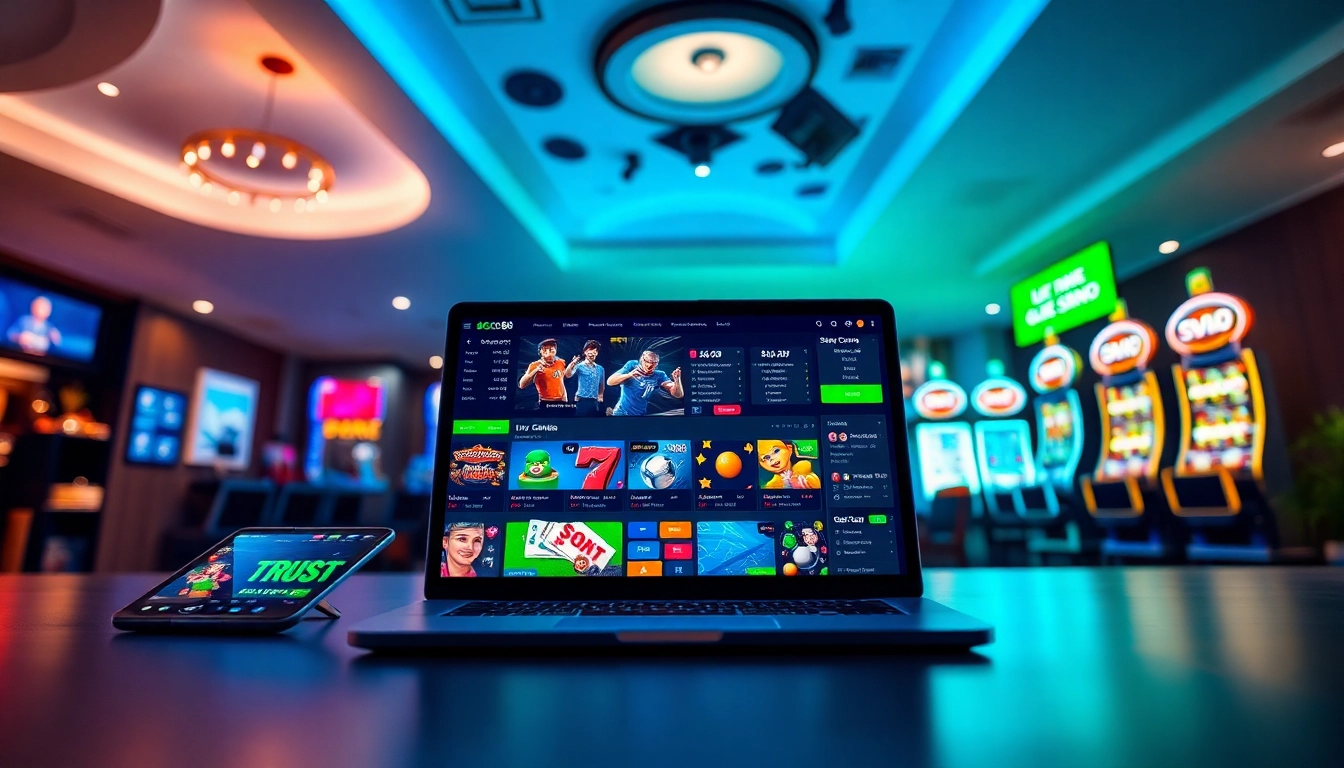 Explore the innovative features of abc8 com, showcasing an engaging digital betting interface.