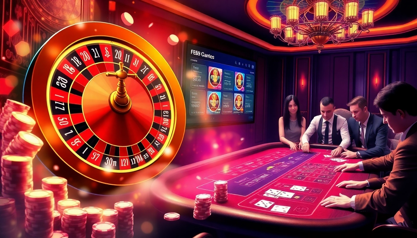Experience the thrill of winning at 6789's vibrant casino tables with engaging gameplay.