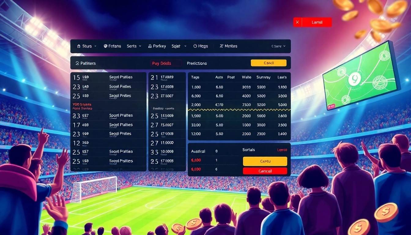 Mises en jeu sur les meilleures site de paris sportifs avec des cotes attractives et des options variées.