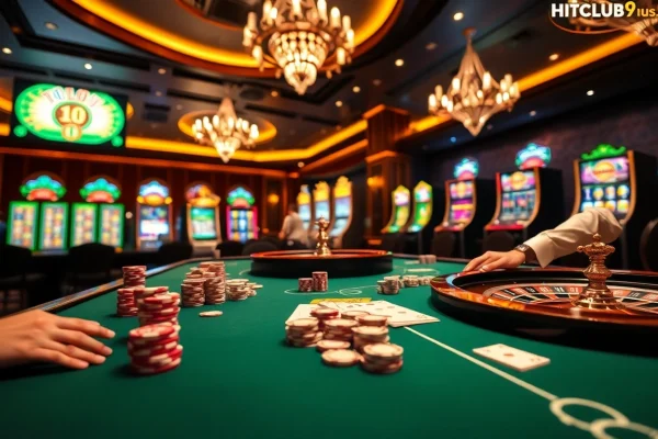 Experience thrilling gameplay at https://hitclub9.us.com/ with a vibrant live casino atmosphere.