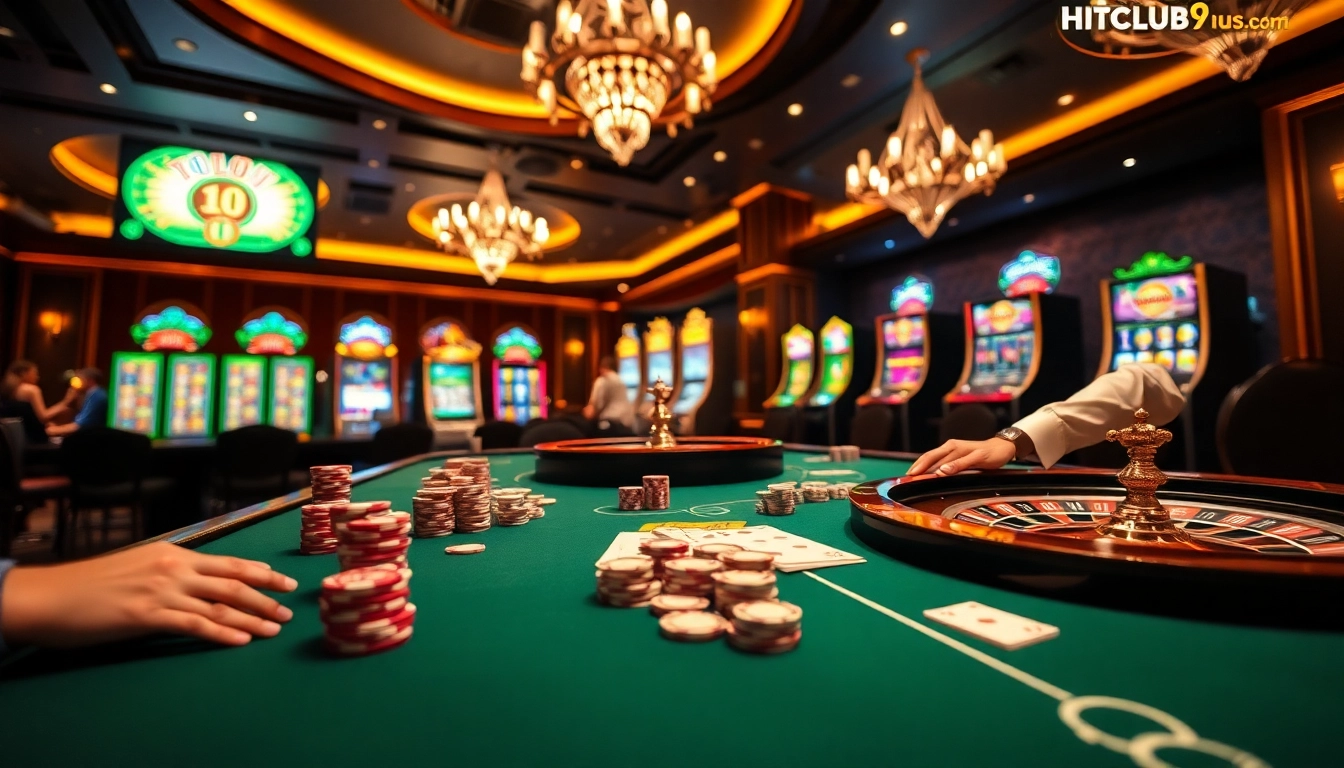 Experience thrilling gameplay at https://hitclub9.us.com/ with a vibrant live casino atmosphere.