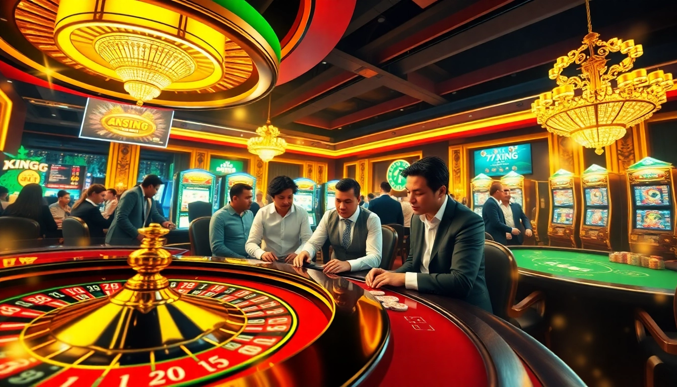 Engaging gamblers at 79 King with vibrant casino games and a professional online interface.