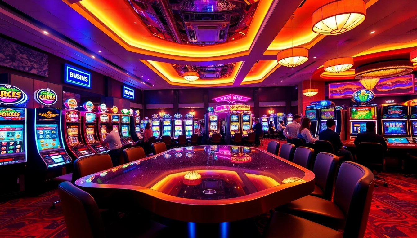 Miser sur les jeux de casino en ligne 2026 dans une atmosphère animée et immersive.