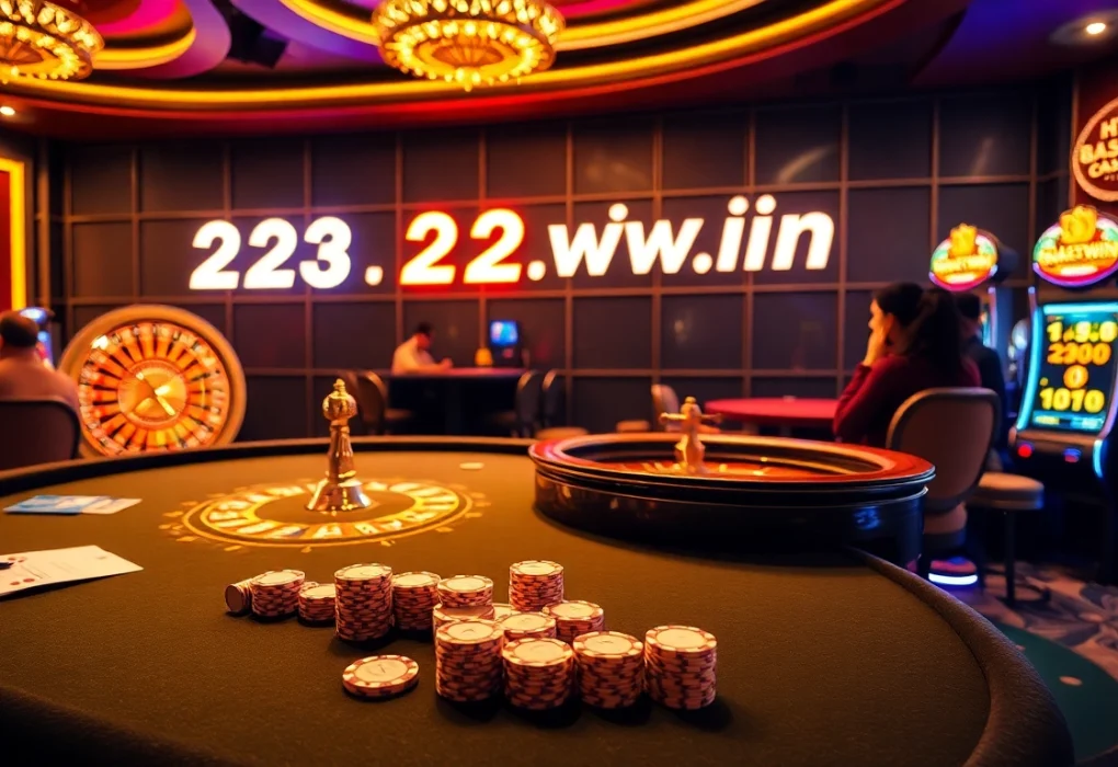 Experience the thrill of high-stakes gaming at https://23win.casino/ with vibrant casino visuals.
