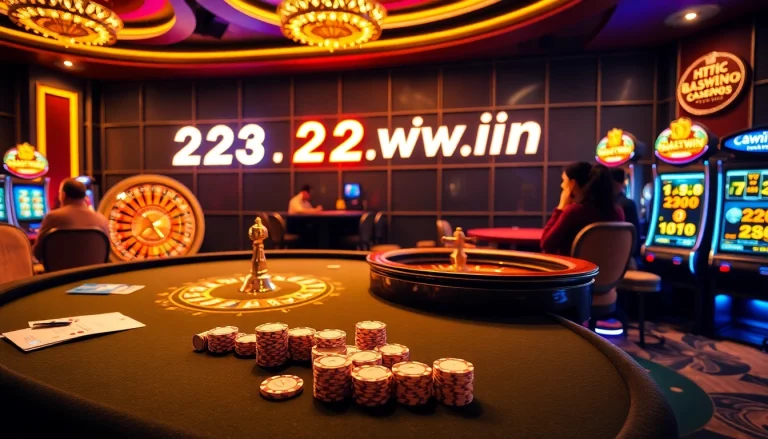 Experience the thrill of high-stakes gaming at https://23win.casino/ with vibrant casino visuals.
