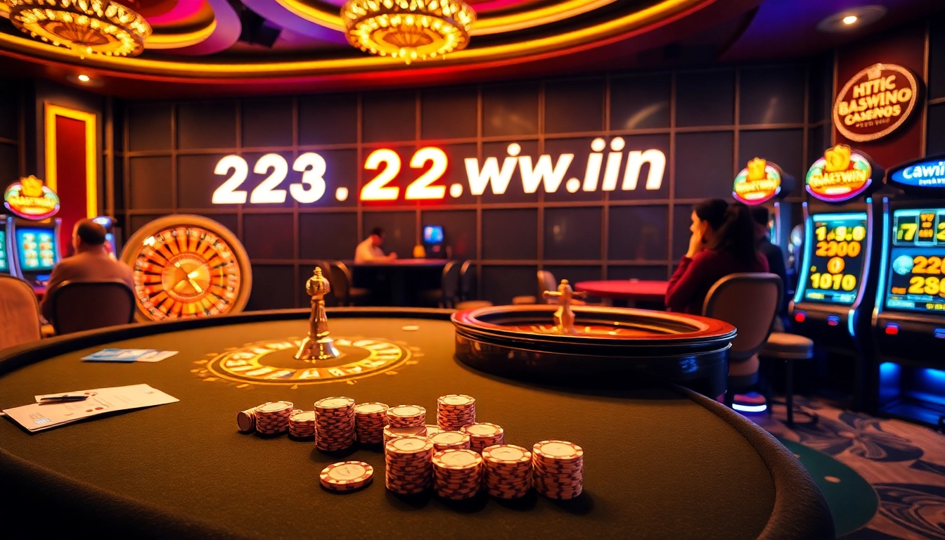 Experience the thrill of high-stakes gaming at https://23win.casino/ with vibrant casino visuals.