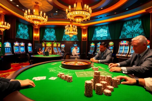 Vivez le frisson du casino en ligne avec des jeux passionnants, une déco élégante et une ambiance vibrante.