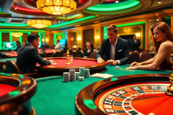 Experience the excitement of gambling at https://fsbet.now/ with vibrant casino tables and engaged players.