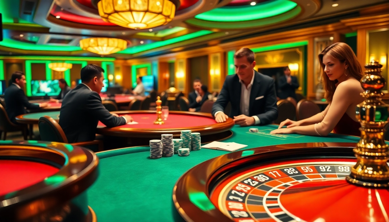 Experience the excitement of gambling at https://fsbet.now/ with vibrant casino tables and engaged players.